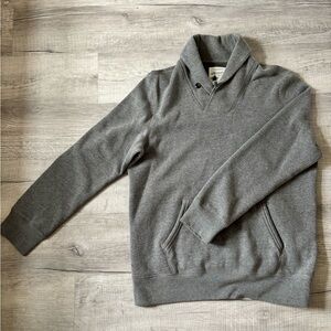 Men's Gray Sonoma Shawl-Collar Pullover Sweater size Large